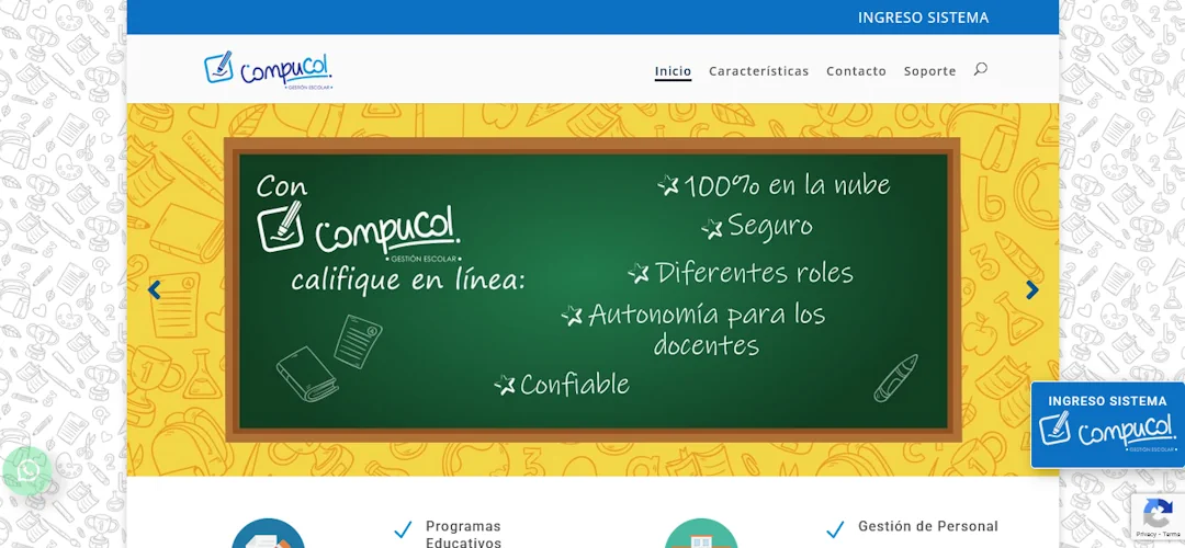 Alberto cardenas portafolio webpage compucol